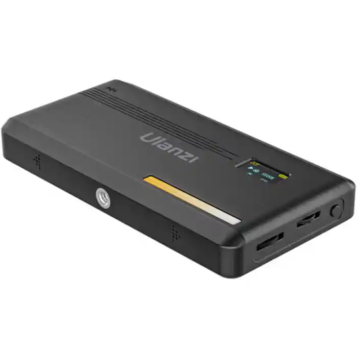 ULANZI VL200 Bi-Color LED Video Light, On-Camera Video Light, Type-C Rechargeable 5000mAh Mini Camera Light, 2500-9000K Ultra Bright Photo and Video Lighting, Fill Light, Potable Photography Lighting